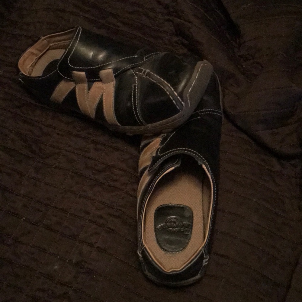 Black and Tan shoes